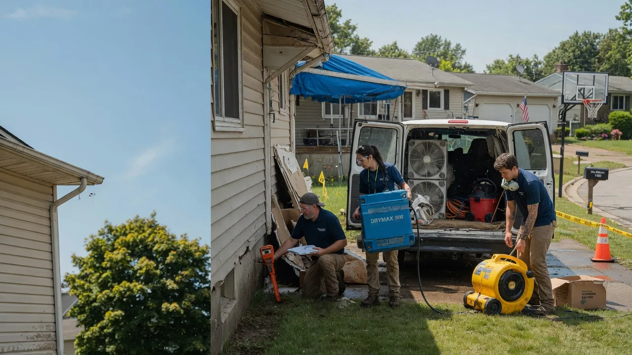 Ceiling Leak Cleanup in Pierron, IL near me