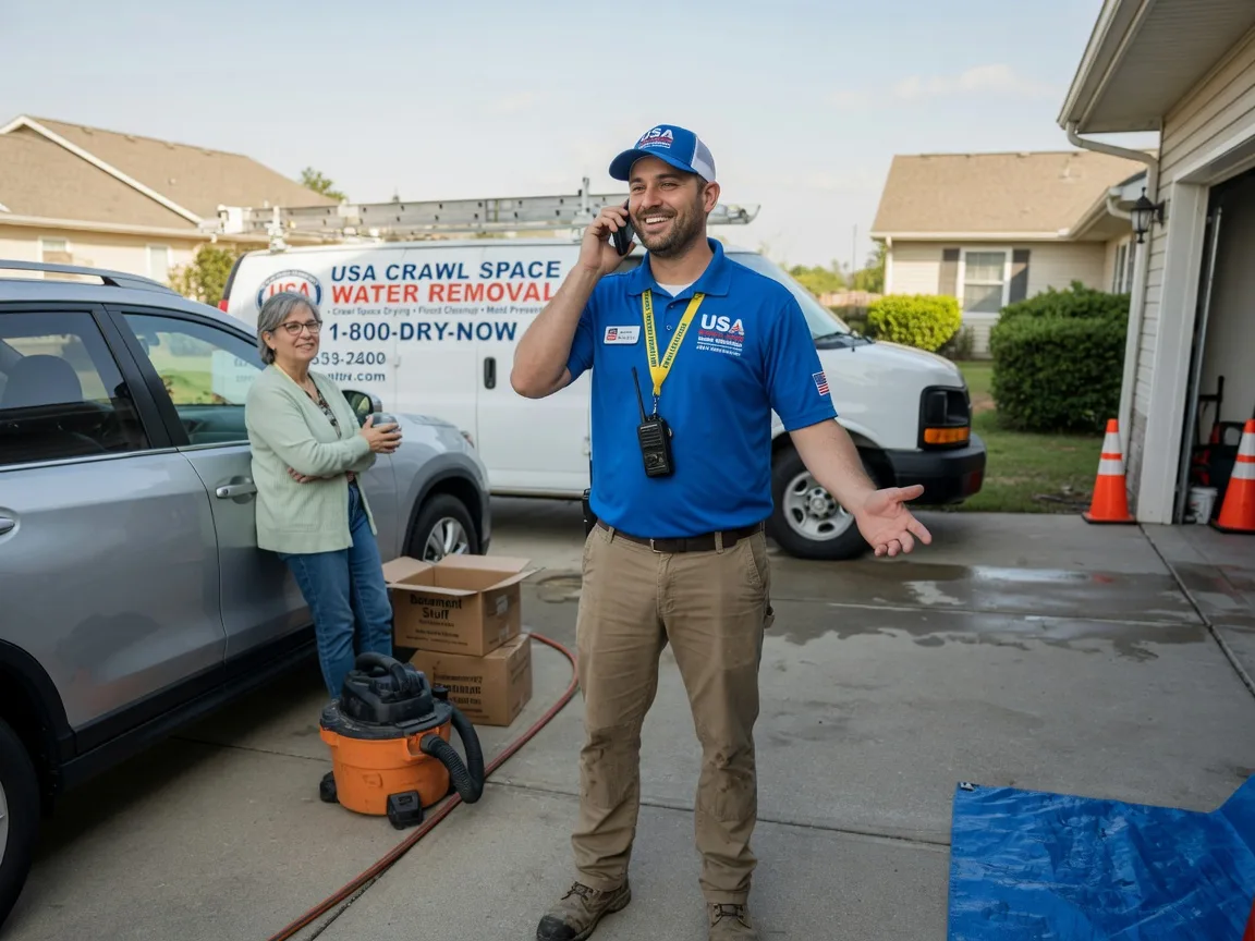 Crawl Space Water Removal Pierron, IL FAQs